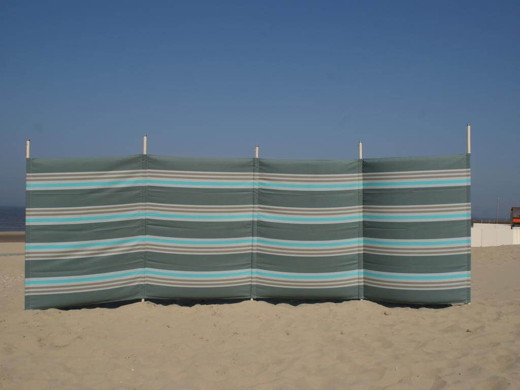 5m Grey/Taupe/Turquoise Dralon Windshield - 5m