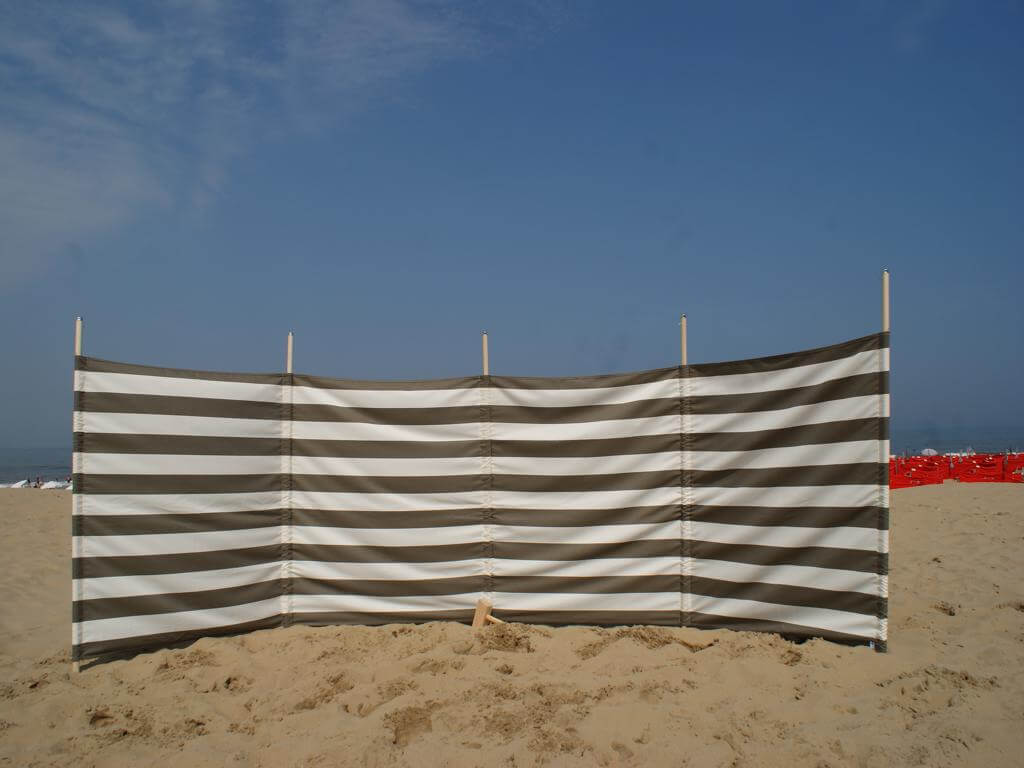 5m Taupe/White Dralon Windshield - 5m