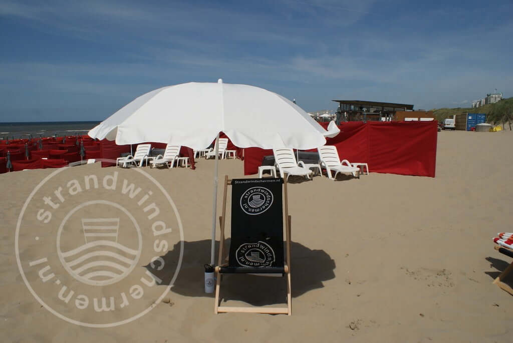 Plain Ecru Dralon Parasol Ø180cm