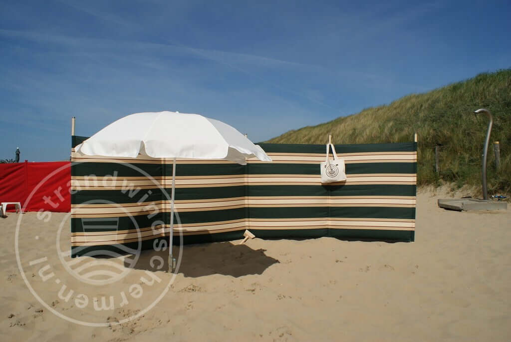 Plain Ecru Dralon Parasol Ø180cm