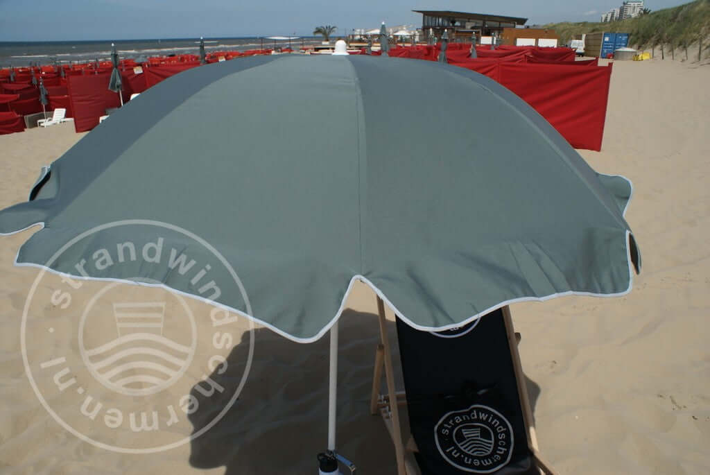 Plain Gray (with green tint) Dralon Parasol Ø180cm