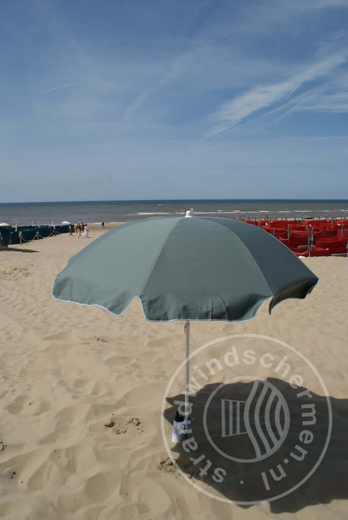 Plain Gray (with green tint) Dralon Parasol Ø180cm