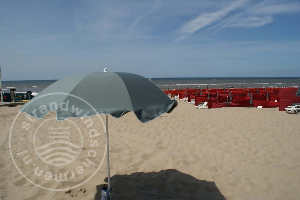 Plain Gray (with green tint) Dralon Parasol Ø180cm