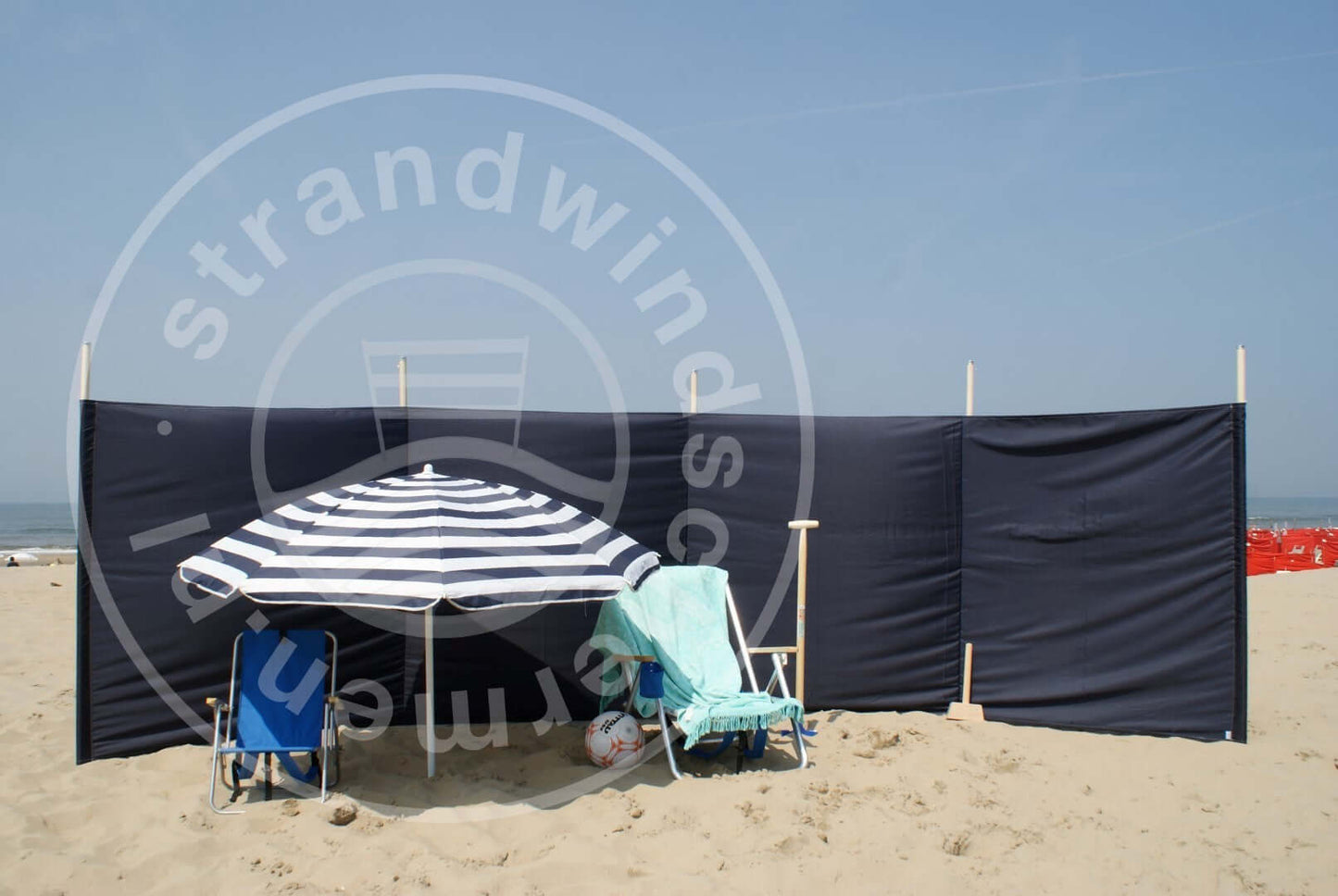 5m Dark Blue Nylon Windshield - 5m
