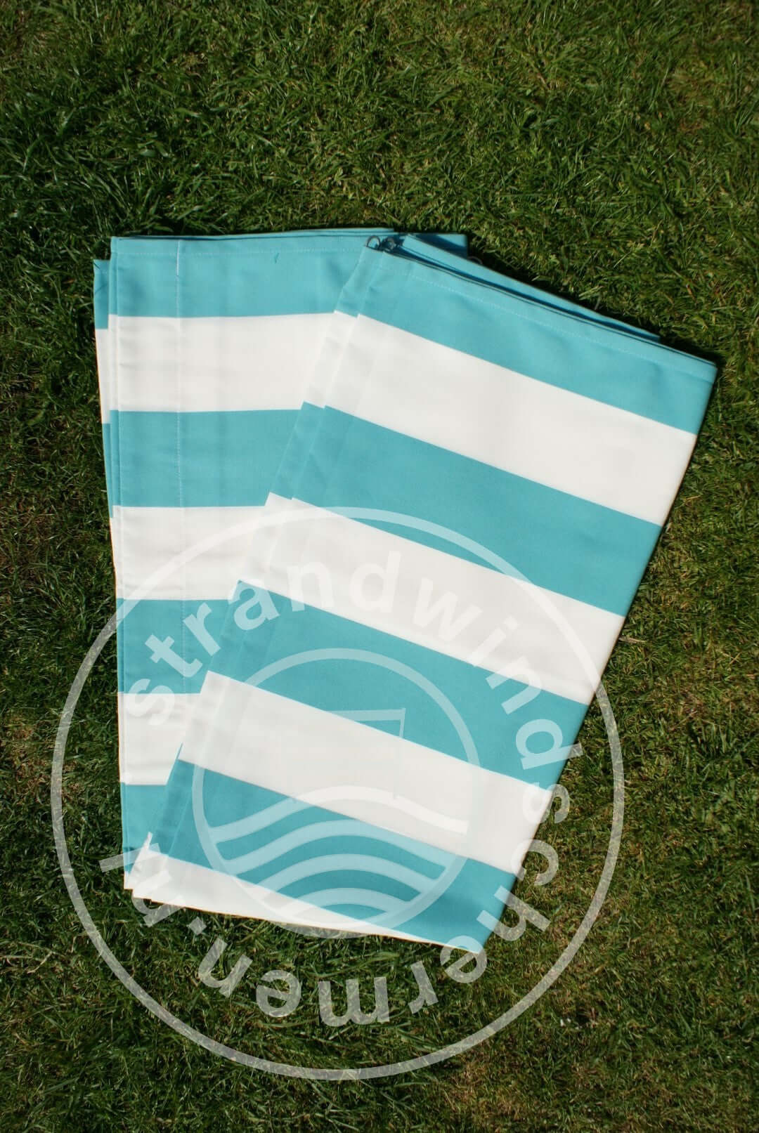 Cloth-4m-Turquoise/White Dralon Windshield-Cloth