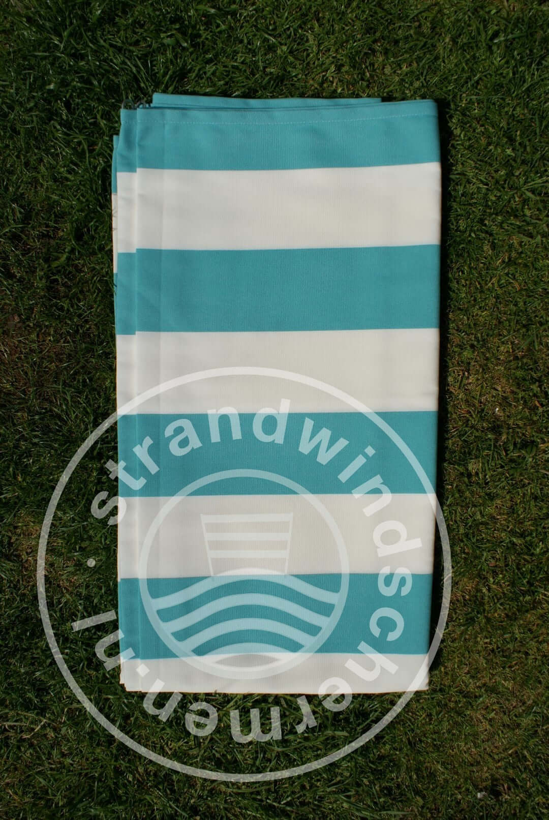 Cloth-4m-Turquoise/White Dralon Windshield-Cloth