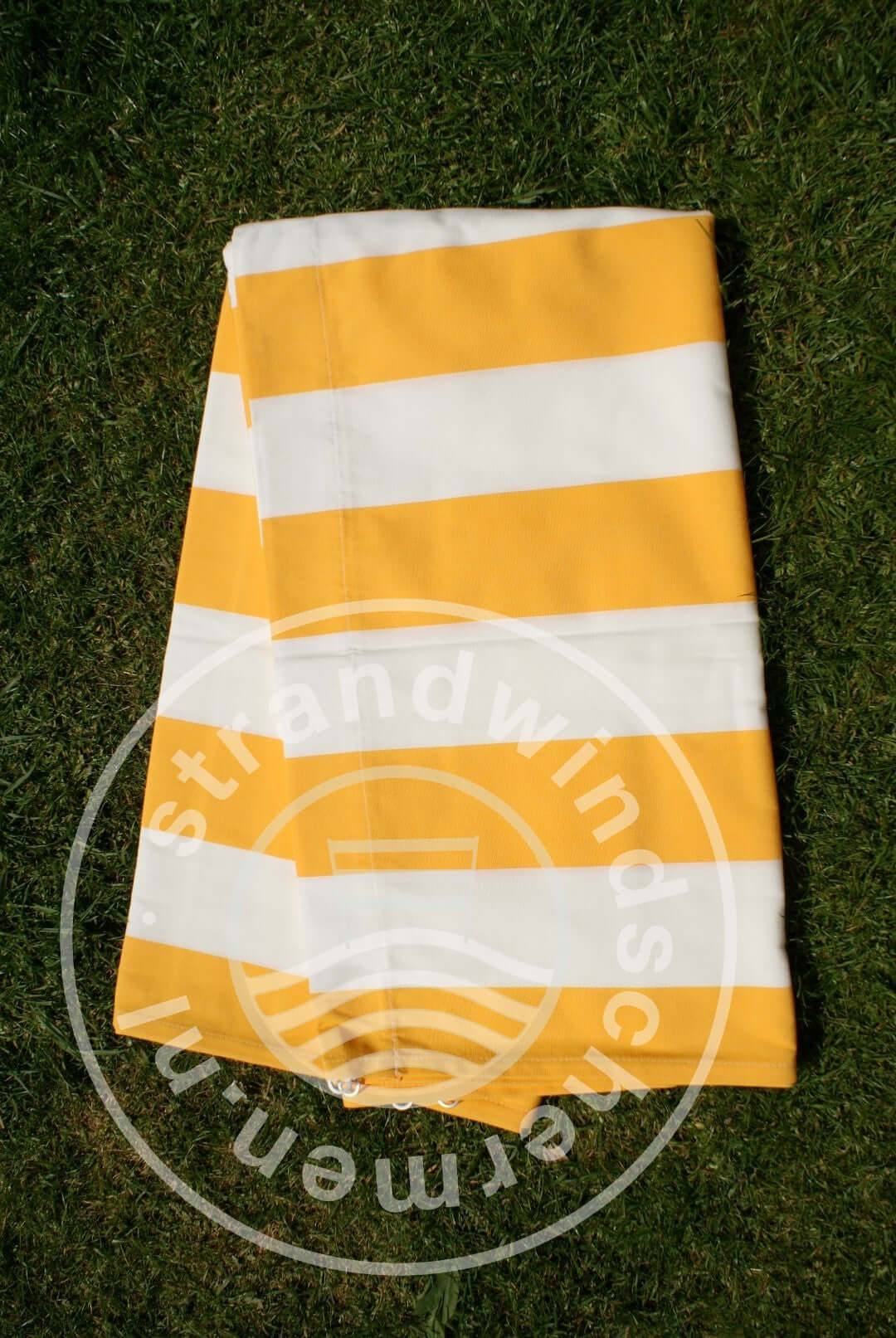 Cloth-4m-Yellow/White Dralon Windbreak Cloth