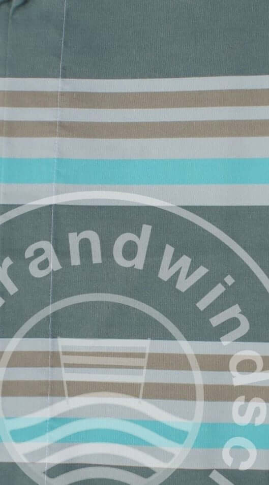 Cloth-4m-Grey/Taupe/Turquoise Dralon Windbreak Cloth