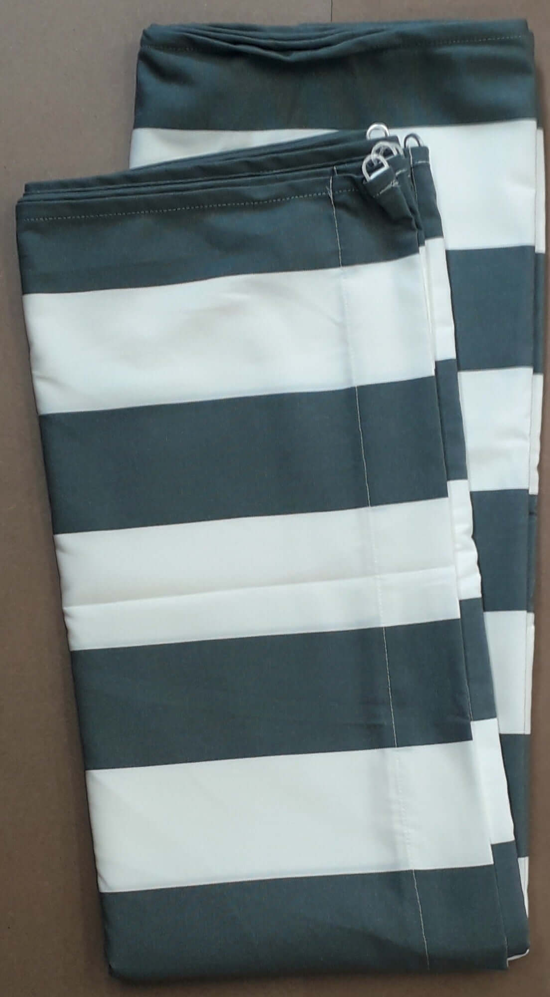 4m Grijs(met groene tint)/Wit Dralon Windscherm - 4m