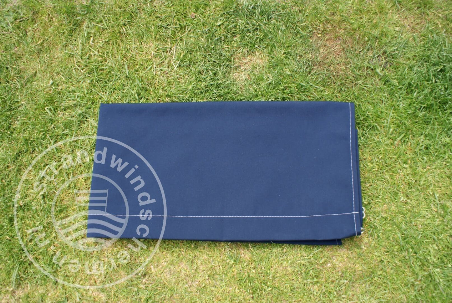 Doek-5m-Effen Donkerblauw Dralon Windscherm-Doek
