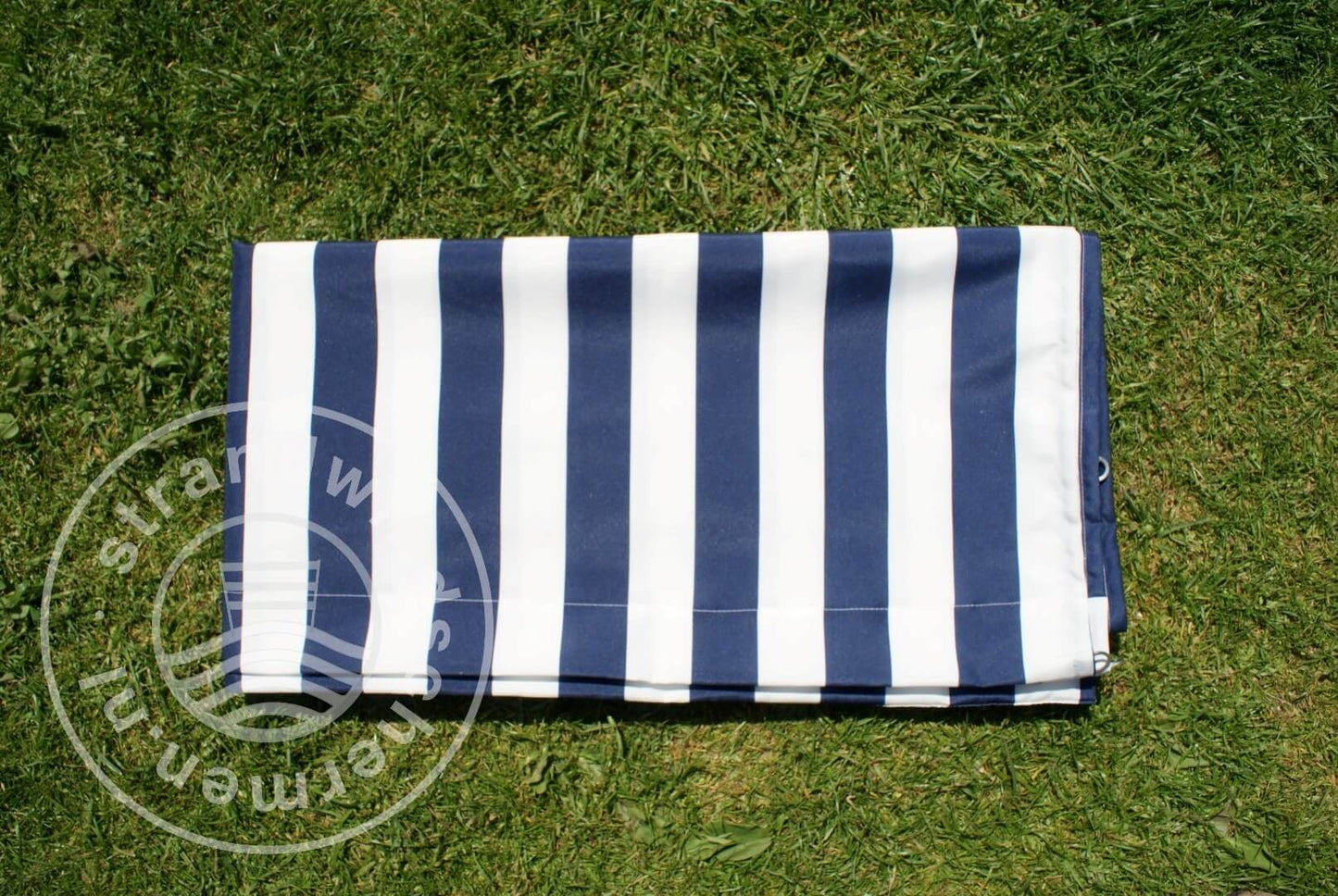 fabric-6m-Blue/White Polyester Windbreaker-Cloth