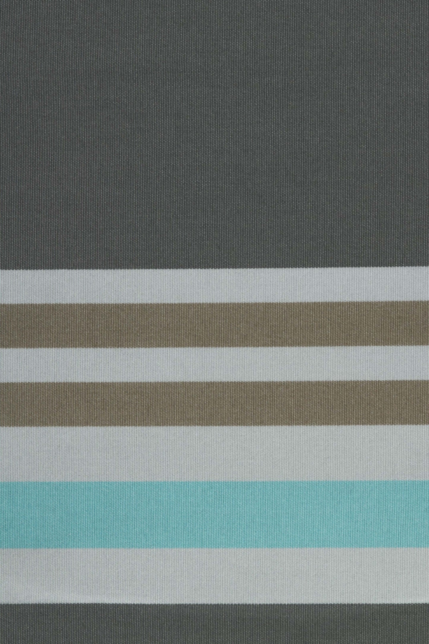 4m Grijs/Taupe/Turquoise Dralon Windscherm - 4m