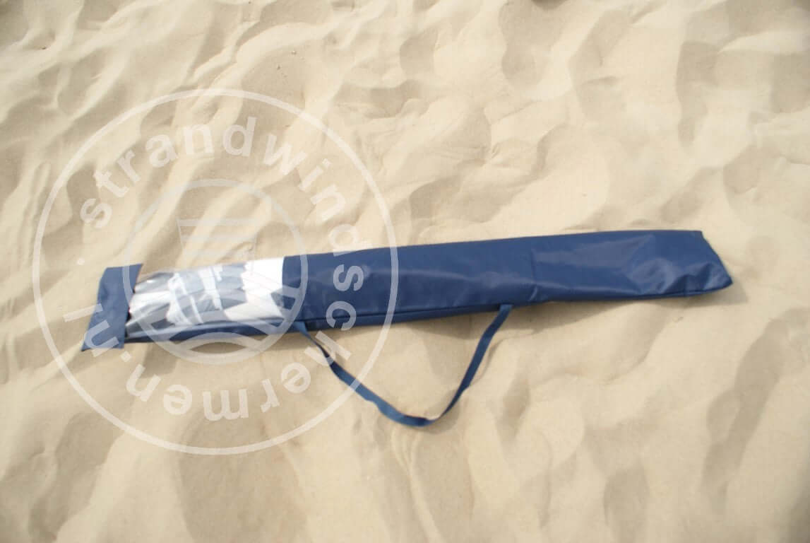 Green/White Dralon Parasol Ø180cm