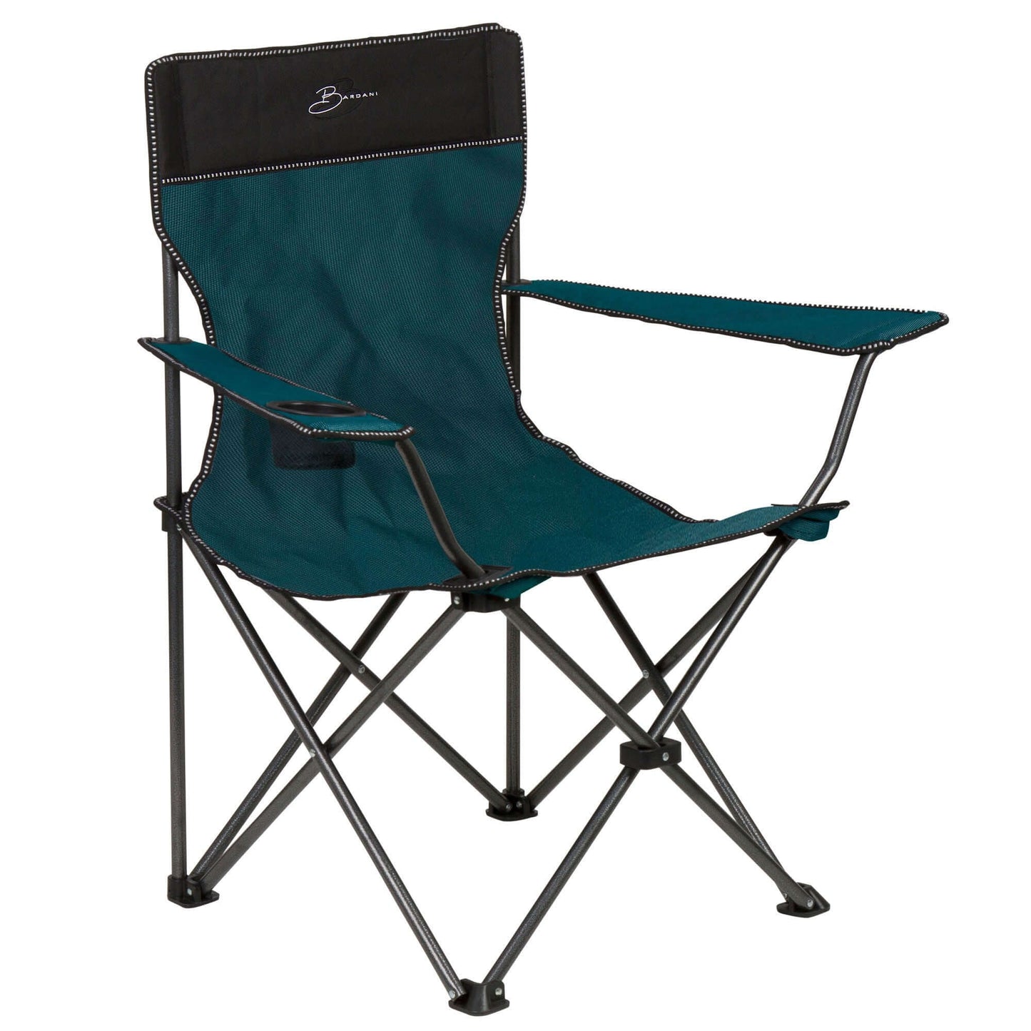 Vouwstoel Teal Blue ''Captain's Chair''