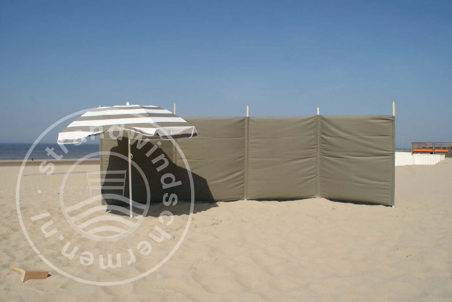 5m Plain Taupe Dralon Windshield - 5m