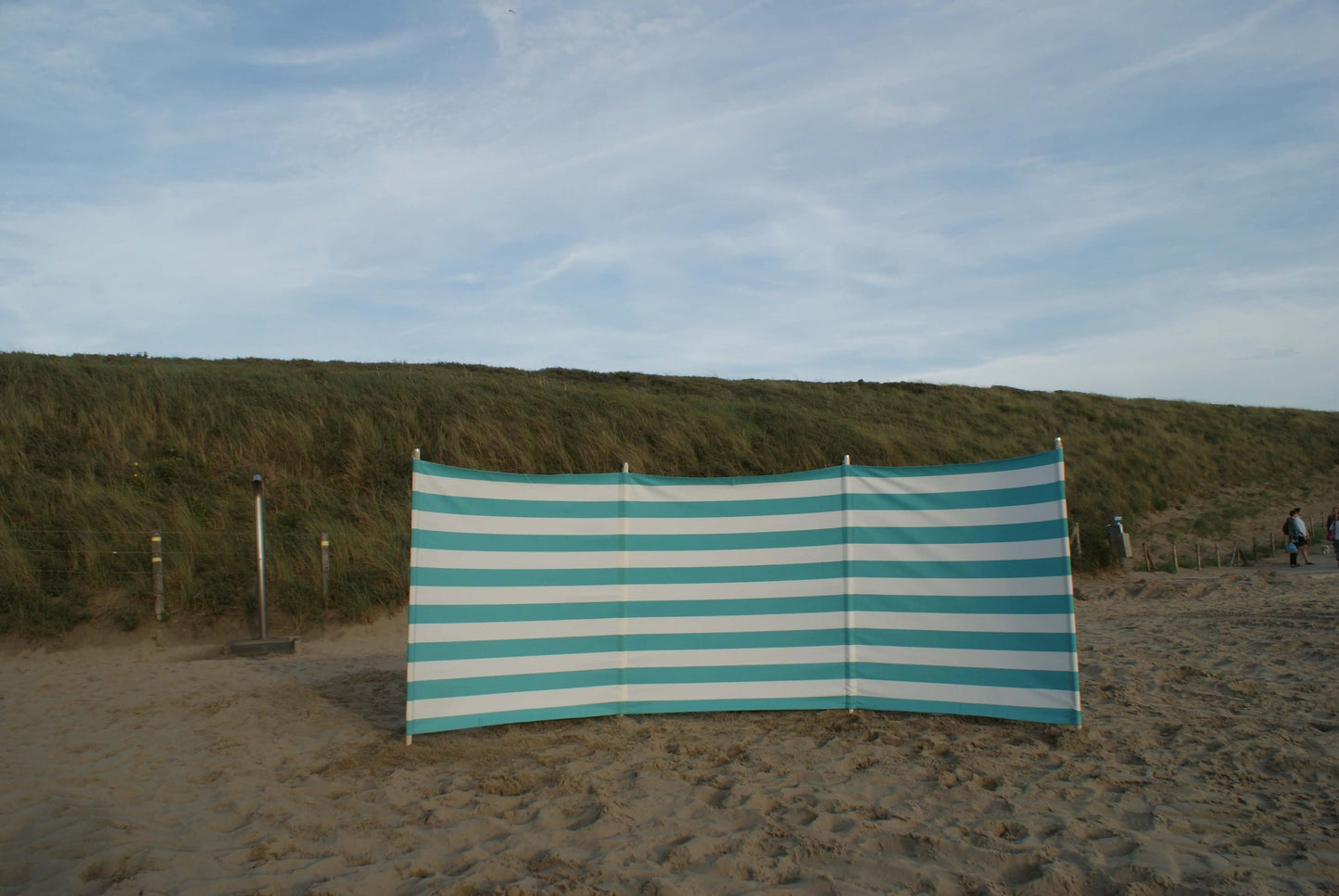 Cloth-4m-Turquoise/White Dralon Windshield-Cloth