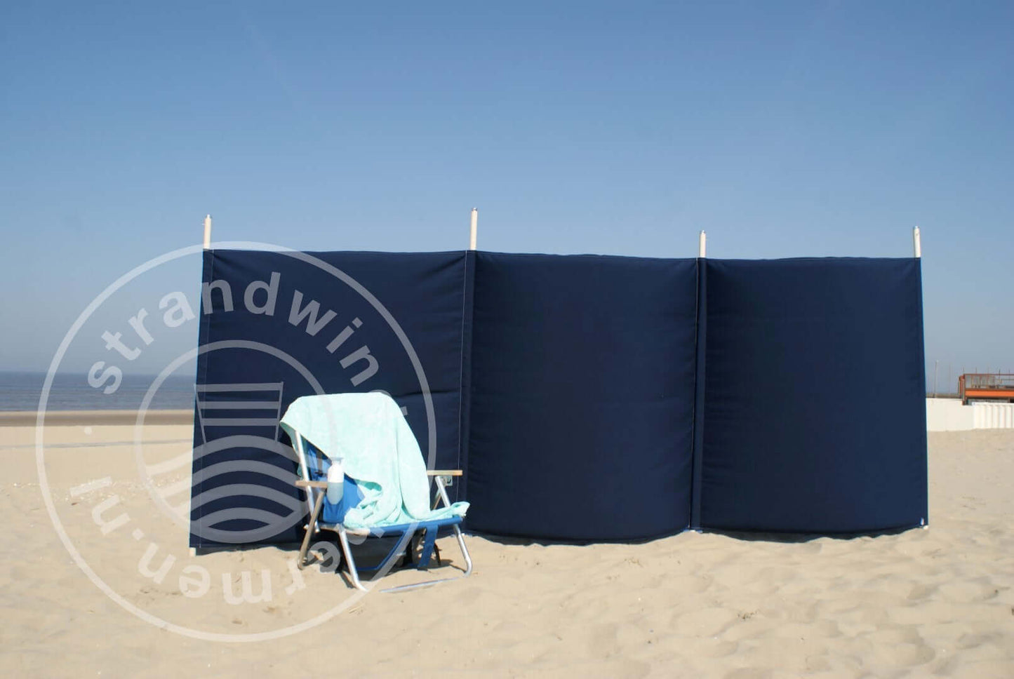 Cloth-4m-Even Dark Blue Dralon Windshield-Cloth