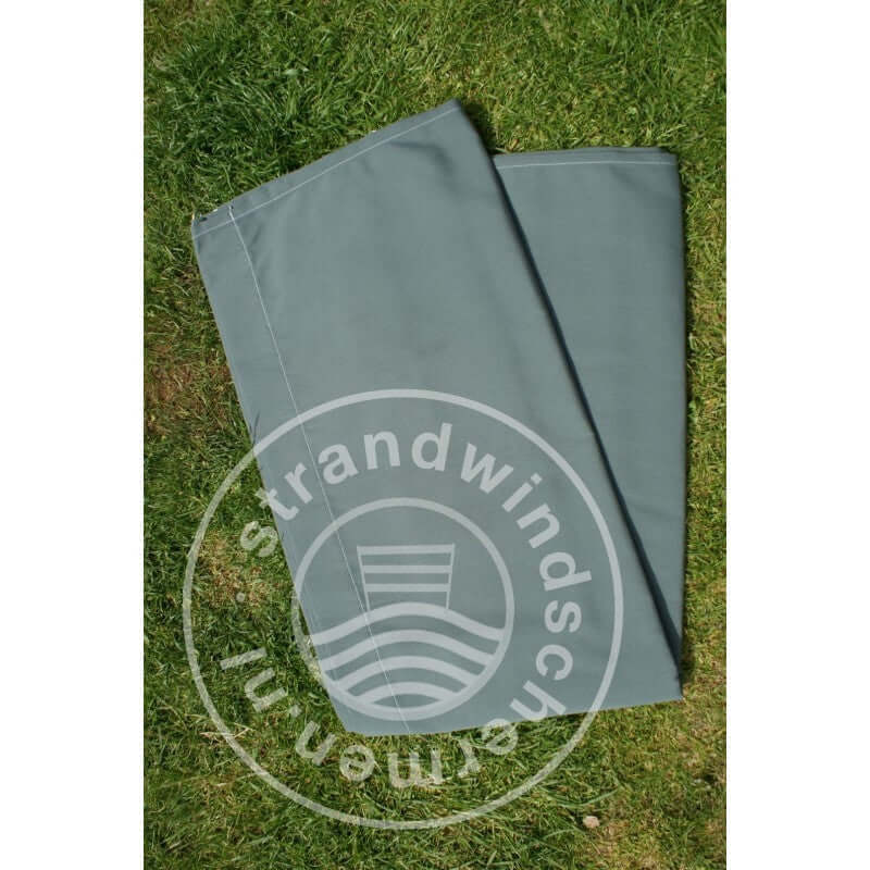 fabric-6m-Solid Gray (with green tint) Dralon Windbreaker-Cloth
