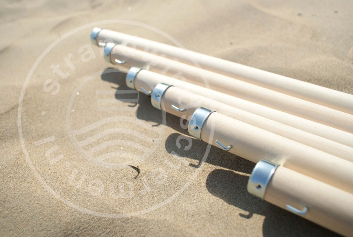 7 m Grün/Braun/Beige Dralon Windschutz – 7 m