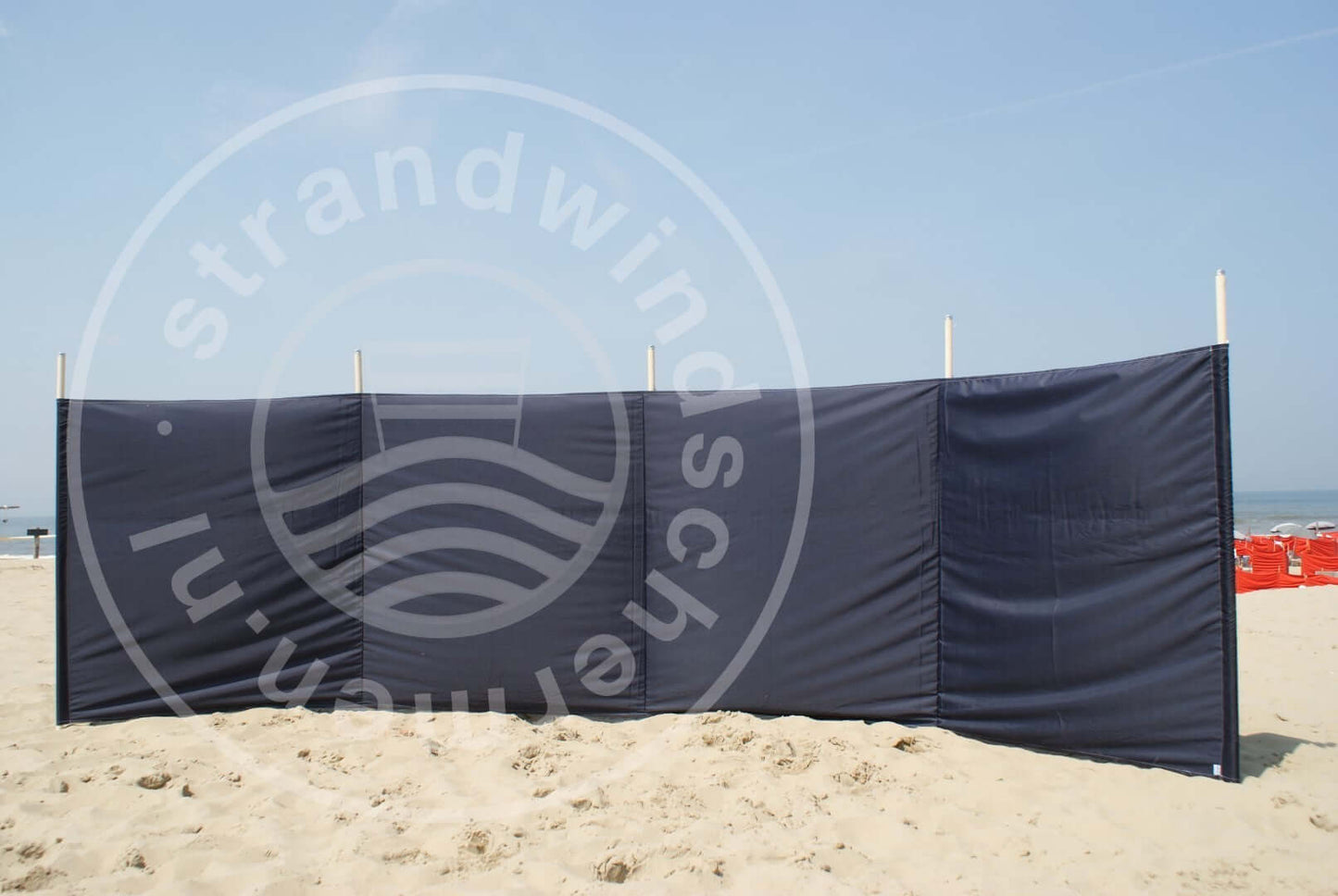 Doek-5m-Donker-Blauw Nylon Windscherm-Doek