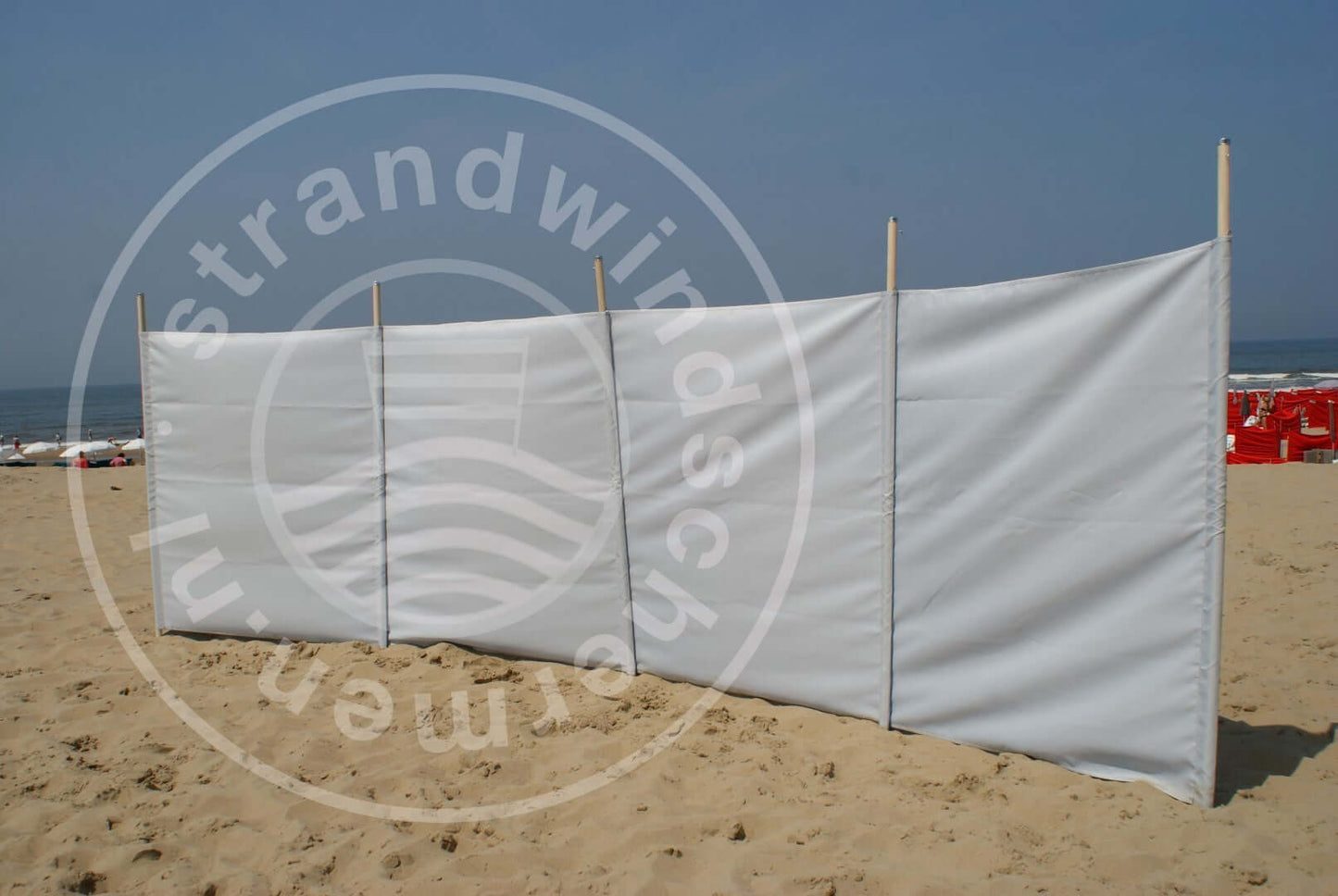 Doek-5m-Licht-Grijs Nylon Windscherm-Doek