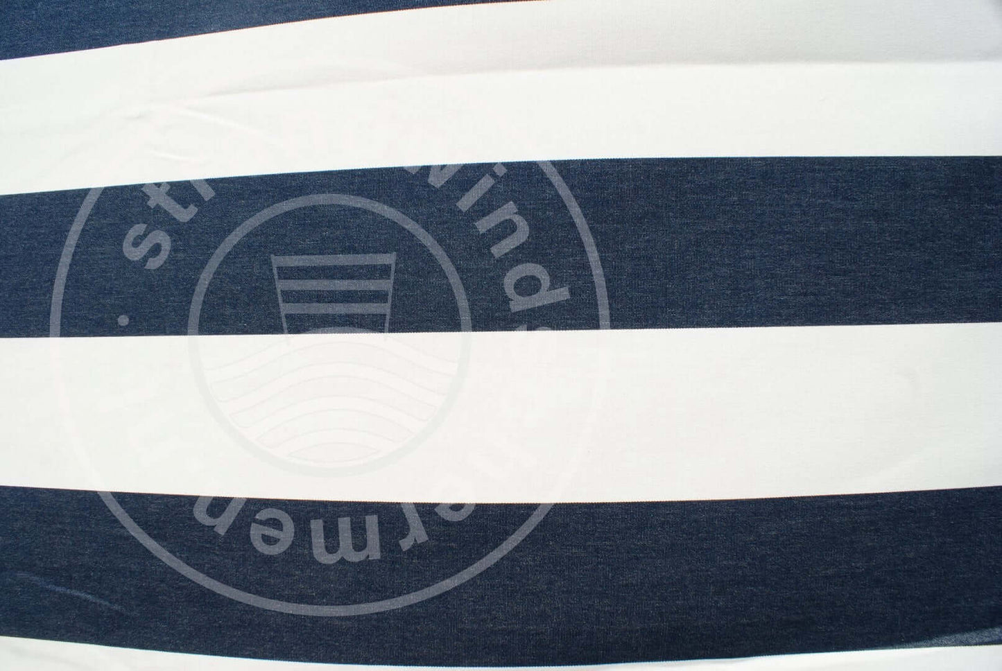 fabric-7m-Navy-Blue/White Dralon Windbreaker-Cloth