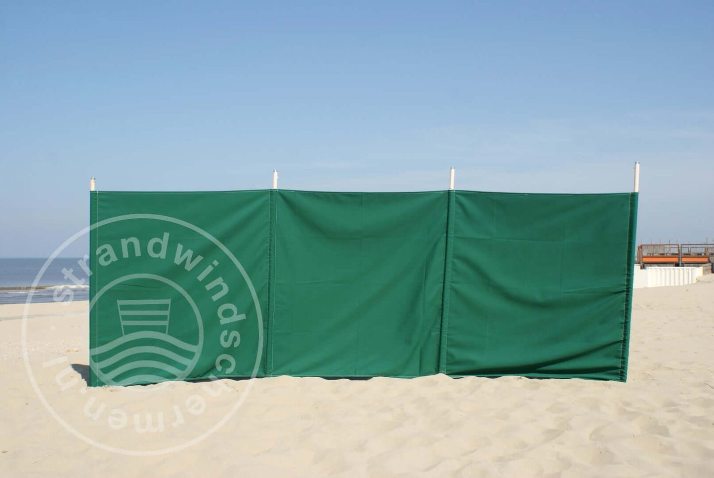 4m Plain Green Dralon Windshield - 4m