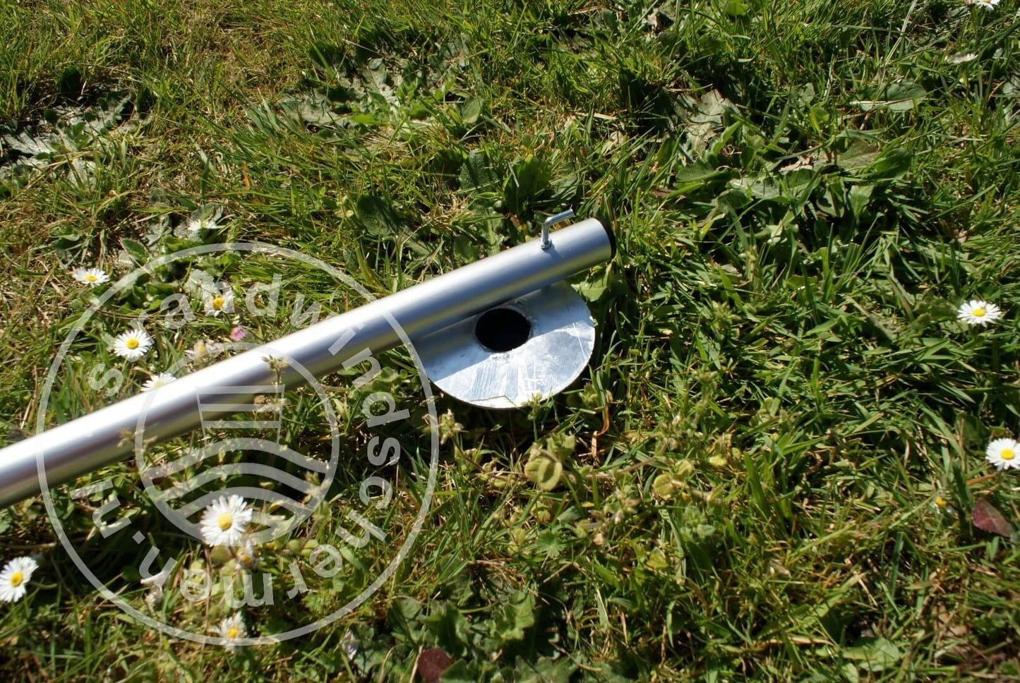 Grondanker van gegalvaniseerd Staal voor Windschermstok