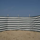 5 m Grauer (mit grüner Tönung)/weißer Dralon- Windschutz – 5 m
