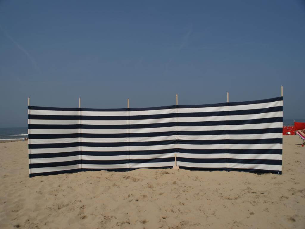 6 m Marineblau/weiße Dralon-Windschutzscheibe – 6 m