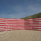 6 m rot/weiße Dralon-Windschutzscheibe – 6 m