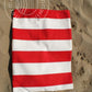 Doek-4m-Rood/Wit Dralon Windscherm-Doek