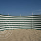 fabric-5m-Green/White Dralon Windbreaker-Cloth