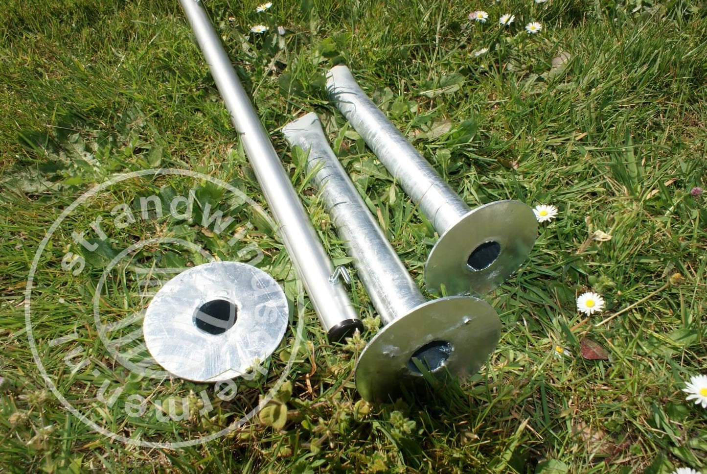 Tuch-4m-Grau (mit grüner Tönung)/Weißes Dralon-Windschutzscheibentuch