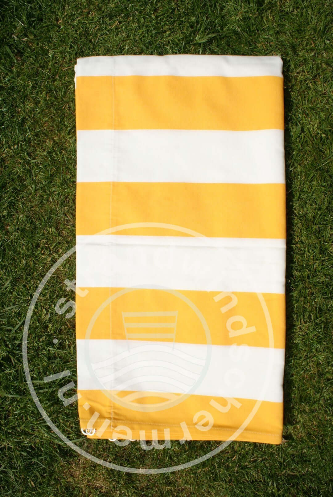 Cloth-4m-Yellow/White Dralon Windbreak Cloth