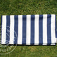 Tuch-4m-Blau/Weißes Polyester-Windschutzscheibentuch