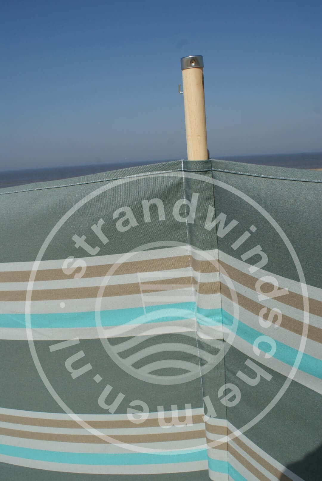 6m Grey/Taupe/Turquoise Dralon Windshield - 6m