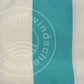 fabric-5m-Turquoise/White Dralon Windbreaker-Cloth