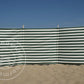 Tuch-4m-Grün/Weiß Dralon Windschutztuch